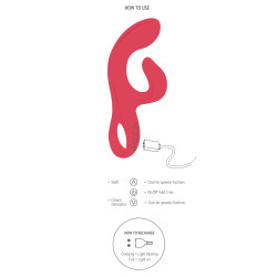 Xocoon Vibro Rabbit Endless Orgasm 22cm Fuchsia